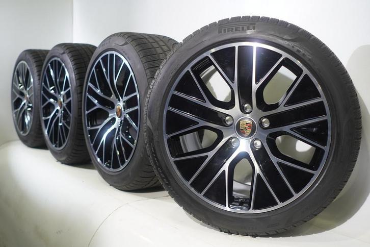 Porsche Taycan 4S S Turbo 20 inch velgen Pirelli Winterbande, Auto-onderdelen, Banden en Velgen, Ophalen of Verzenden