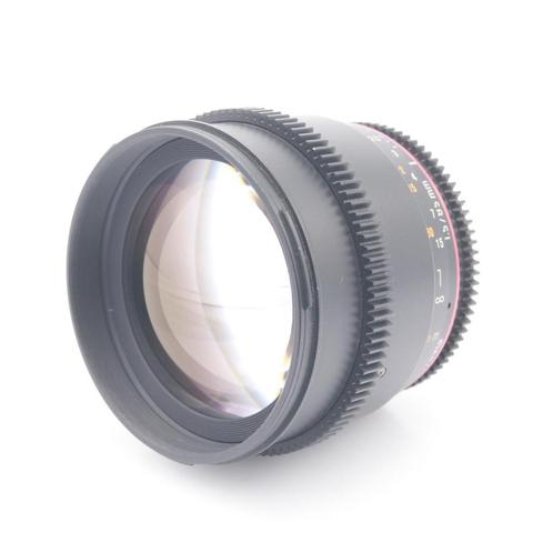 Samyang 85mm T1.5 VDSLR AS IF UMC Nikon FX occasion, Audio, Tv en Foto, Foto | Lenzen en Objectieven, Zo goed als nieuw, Verzenden