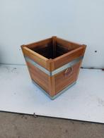 Bloempot - acacia - heavy square planter