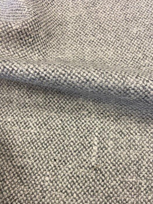 Hoogwaardige kwaliteit! Luxe gevlochten stof in grijs en, Antiquités & Art, Tapis & Textile