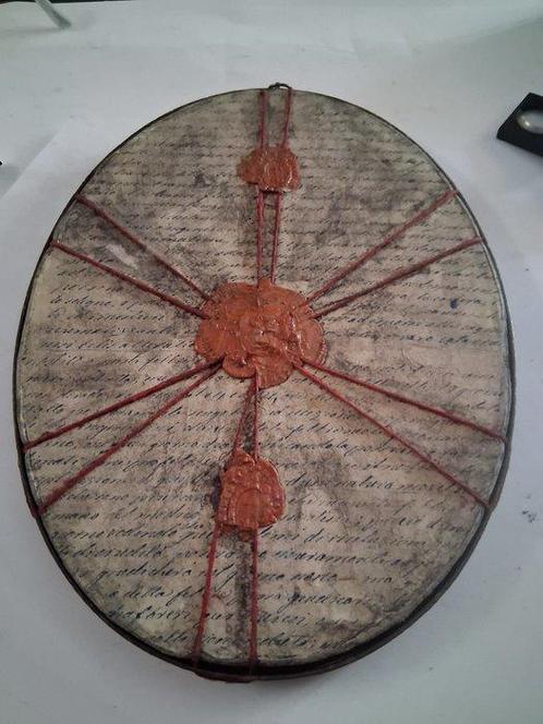 Reliekhouder - Glas, Legering, Papier, Steen, Textiel -, Antiek en Kunst, Kunst | Niet-Westerse kunst