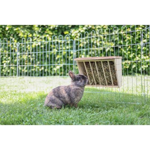 Crèche à foin xl nature 28 x 20,5 x 22 cm - kerbl, Dieren en Toebehoren, Stalling en Weidegang