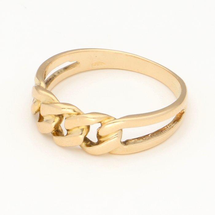 Ring - 18 karaat Geel goud, Handtassen en Accessoires, Ringen