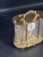 Klok - Schmid - Messing, Staal - 1940-1950 - Tafelklok