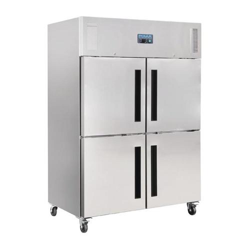 Polar Gastro 2-deurs koeling met gedeelde deuren 1200ltr, Articles professionnels, Horeca | Équipement de cuisine