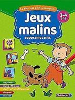 Jeux malins superamusants 3-4 ans  Book, Not specified, Verzenden