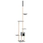 Kattenmeubel vloer-plafond 258-284cm | Retour Deal 35% Ko..., Dieren en Toebehoren, Krabmeubelen, Verzenden, Nieuw