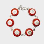 Zonder Minimumprijs - Armband Zilver - Dubbelzijdig, Handtassen en Accessoires, Armbanden, Nieuw