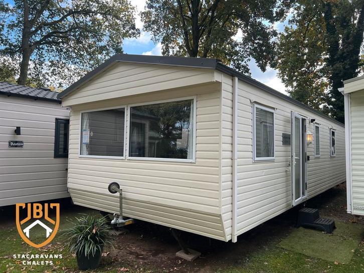 Atlas Moonstone | modern, comfortabel en direct instapklaar!, Caravans en Kamperen, Stacaravans, tot en met 4