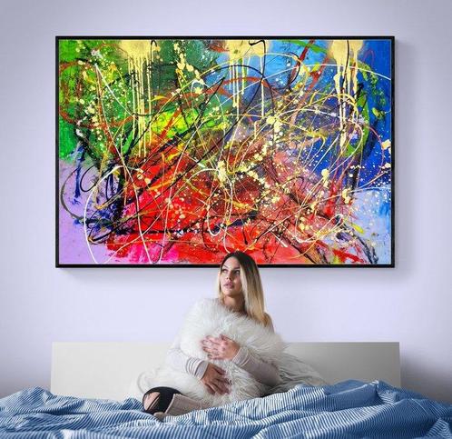 Lenar - Grand Abstraction N.33 - XXL, Antiek en Kunst, Kunst | Schilderijen | Modern