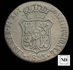 Koninkrijk Spanje. Fernando VII. 6 Quartos 1823 - Barcelona