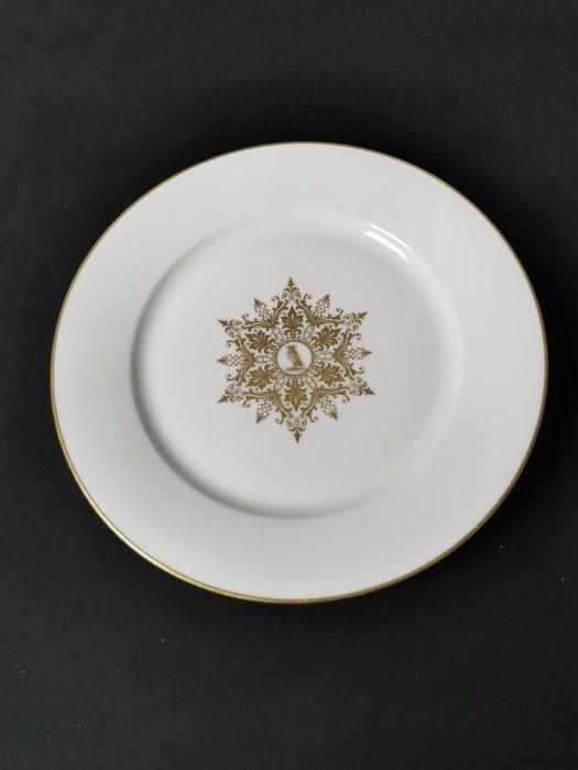 Sèvres 1892 - 13 Piatti piani e 3 piatti fondi - dipinto in, Antiek en Kunst, Antiek | Glaswerk en Kristal