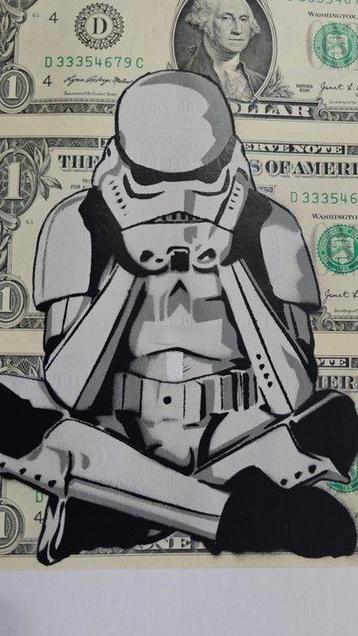 Jinks Kunst (1976) - Stormtrooper - 3 X 1 $ US - Edition 5/5, Antiek en Kunst