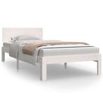 Massief Grenen Bedframe 90x200 | Tweede Kansje | OP = OP, Huis en Inrichting, Slaapkamer | Bedden, 90 cm, Eenpersoons, Verzenden