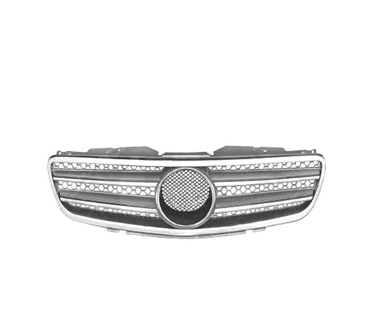 Calandre Sport Amg Pour Mercedes Sl R230 01-12 Chromé Argent, Auto-onderdelen, Carrosserie, Verzenden