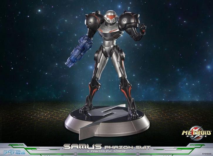 Metroid Prime PVC Statue Samus Phazon Suit Standard Edition, Verzamelen, Film en Tv, Ophalen of Verzenden