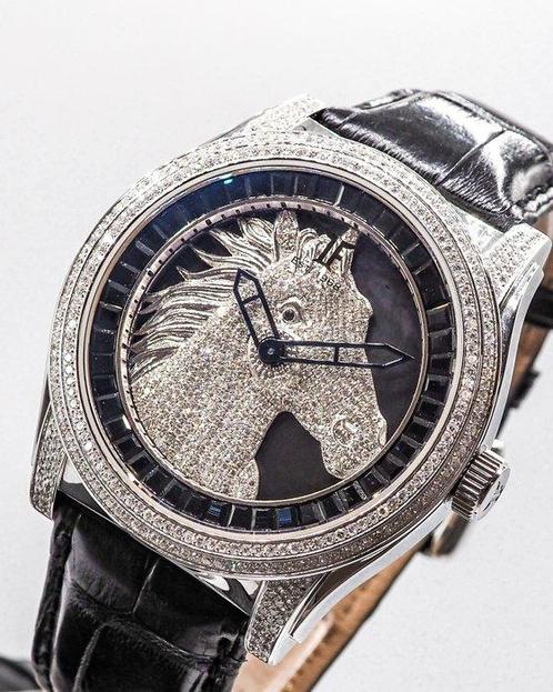 TF Est. 1968 Genève - Jockey - Zonder Minimumprijs - 683 VS, Handtassen en Accessoires, Horloges | Heren