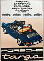 Targa - Porsche- car advertising poster - auto sport a