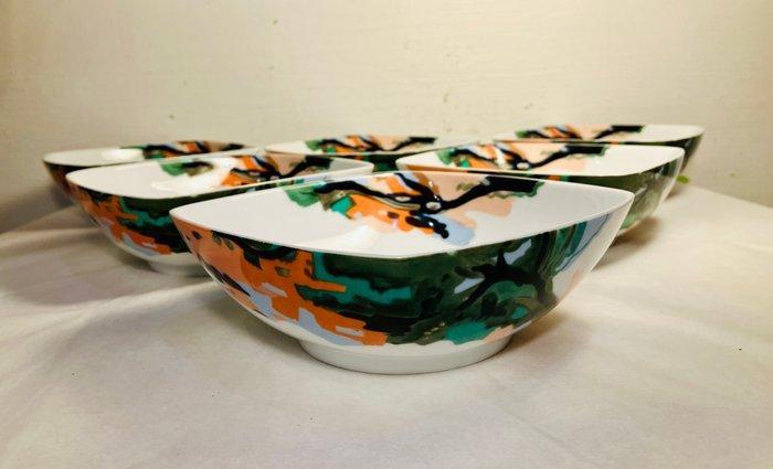 Coquet - Tafelservies (6) - Hommage à Gauguin - Porselein -, Antiek en Kunst, Antiek | Meubels | Tafels