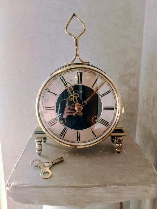 Horloge de table - Laiton - 1950-1960, Antiek en Kunst, Antiek | Klokken