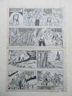 Bessy 14 - Het grijze monster + originele pagina (p.10) - 1