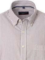 Casa Moda Casual Gestreept Overhemd Button Down Boord, Kleding | Heren, T-shirts, Verzenden, Nieuw