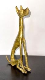 Abdoulaye Derme - Sculpture, Chien Le gardien silencieux -, Antiquités & Art