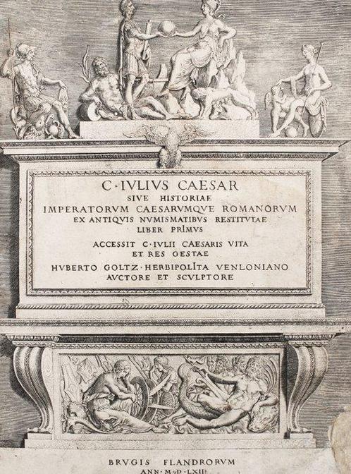 Goltzius - Historiae Imperatorum ... ex Antiquis, Antiek en Kunst, Antiek | Boeken en Manuscripten