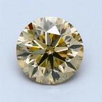 1 pcs Diamant - 1.05 ct - Rond - fancy bruinachtig, Bijoux, Sacs & Beauté, Pierres précieuses