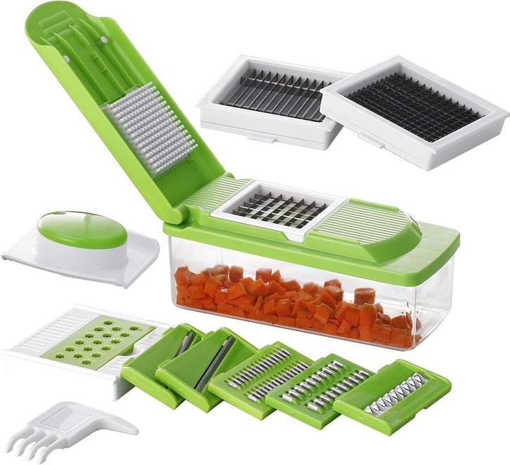 2dekans | Herzberg HG8045 Multifunctionele Snij- en Hakmolen, Huis en Inrichting, Keuken | Keukenbenodigdheden, Ophalen of Verzenden