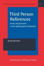 Third person references / Studies in functional and, Verzenden, Zo goed als nieuw, Jennifer Dumont