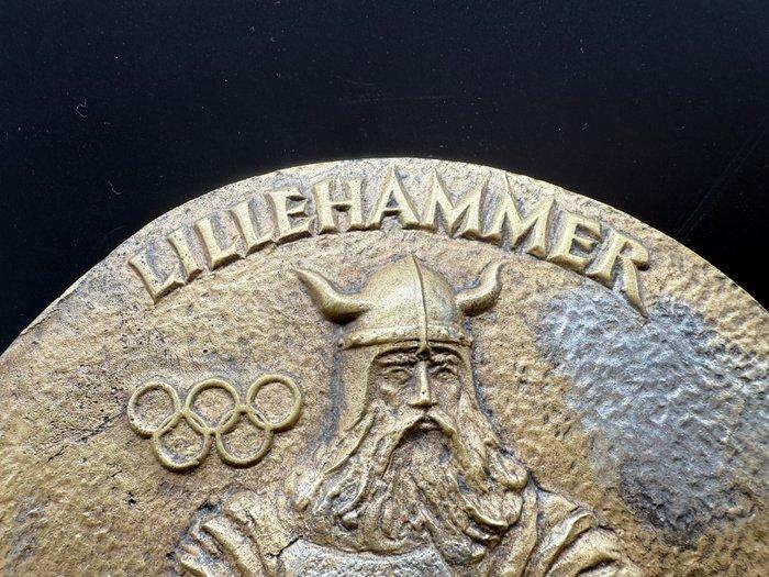 Olympische Spelen - Grote plaquette van de XVIIe Olympische, Verzamelen, Overige Verzamelen