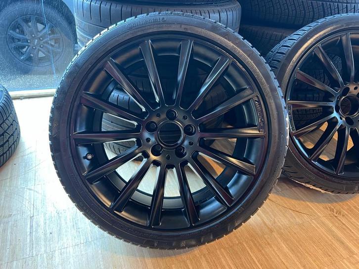 Mercedes CLS velgen met Continental winterbanden, Autos : Pièces & Accessoires, Pneus & Jantes