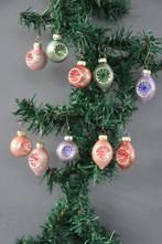 mini-reflex kerstballen 1980-1990 - Décoration de Noël en, Antiek en Kunst