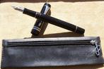 SUPERBE stylo plume 18 kts PARKER DUOFOLD international noir, Collections, Stylos