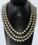 Chaîne - 14 carats Or jaune Diamant (Naturelle) - Perle -, Bijoux, Sacs & Beauté