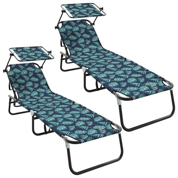 Lounger 2-pers | Tweede Kansje | OP = OP (ligbed), Tuin en Terras, Ligbedden, Nieuw, Metaal, Verzenden