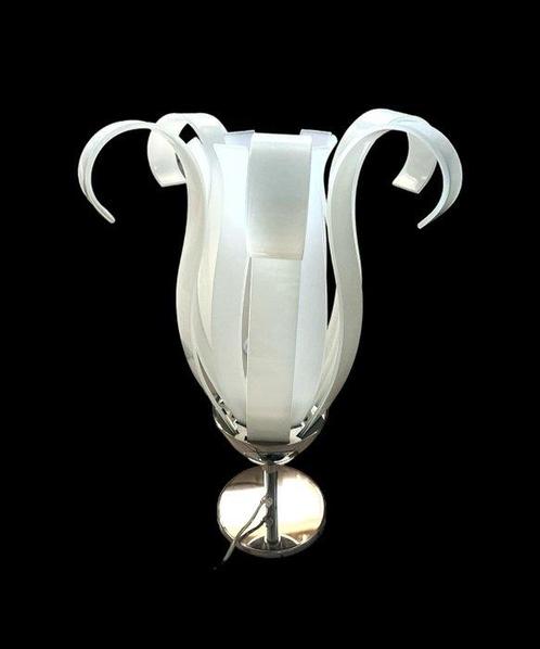 Flaver - Lampe de table - Antibes Tavolo - Verre, structure, Antiquités & Art, Antiquités | Éclairage