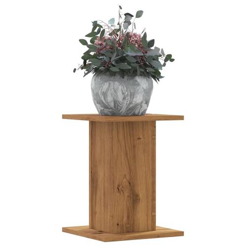 vidaXL Plantenstandaards 2 st 30x30x40 cm hout artisanaal, Tuin en Terras, Bloembakken en Plantenbakken, Nieuw, Verzenden