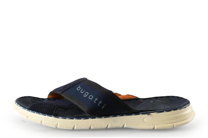 Bugatti Slippers in maat 44 Blauw | 5% korting, Kleding | Heren, Schoenen, Blauw, Zo goed als nieuw, Slippers, Verzenden