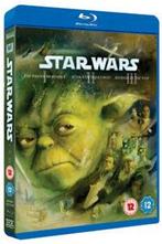Star Wars Trilogy: Episodes I, II and III Blu-ray (2011), Zo goed als nieuw, Verzenden
