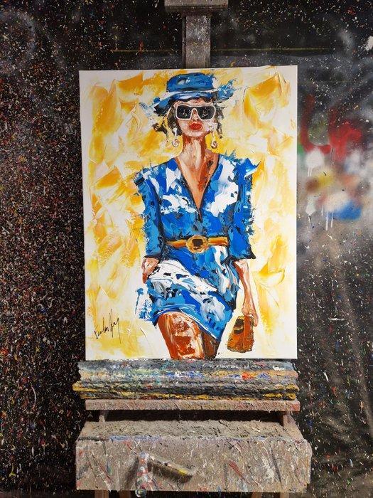 Henry Escobar - LE DEFILE, Antiek en Kunst, Kunst | Designobjecten