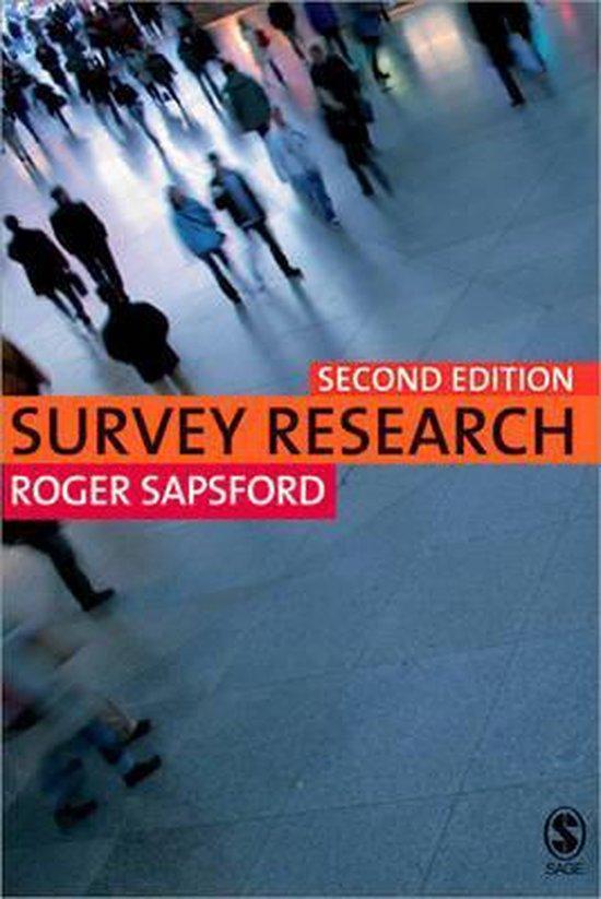 Survey Research 9781412912327 R J Sapsford, Livres, Langue | Anglais, Envoi