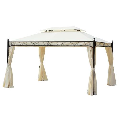 TRUUSK Luxe Tuinpaviljoen 3x4 meter - Waterdicht - Stabiel -, Tuin en Terras, Partytenten, Verzenden