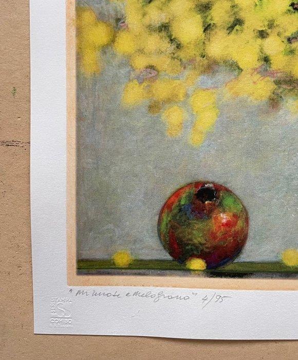Franco Sarnari (1933-2022) - Mimosa e melograno, Antiquités & Art, Antiquités | Autres Antiquités