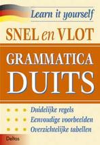 Teach yourself Snel en vlot grammatica Duits 9789024376360, Boeken, Verzenden, Gelezen