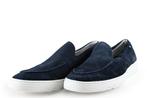 Floris van Bommel Instappers in maat 42½ Blauw | 5% extra, Kleding | Heren, Schoenen, Overige typen, Floris van Bommel, Gedragen