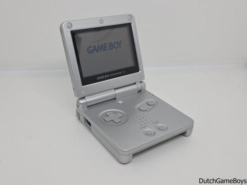 Gameboy Advance / GBA SP - Console - Silver, Games en Spelcomputers, Spelcomputers | Nintendo Game Boy, Gebruikt, Verzenden