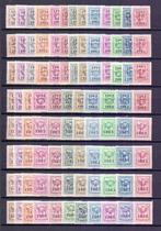 Belgique 1942/1966 - 38 séries Preo : 22 à 59 avec types, Gestempeld