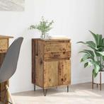 vidaXL Dressoir met lade Oud hout 35 x 40 x 70 cm Bewerkt, Huis en Inrichting, Verzenden, Nieuw